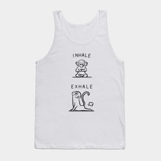 Inhale Exhale Monkey Tank Top